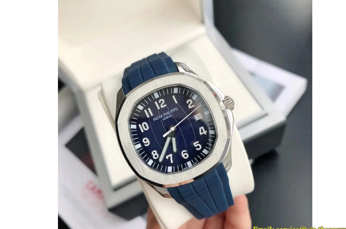 Blue RU 40mm SS Grn Dial GDF MY8215 Blk 5167 Grey Aquanaut 0210